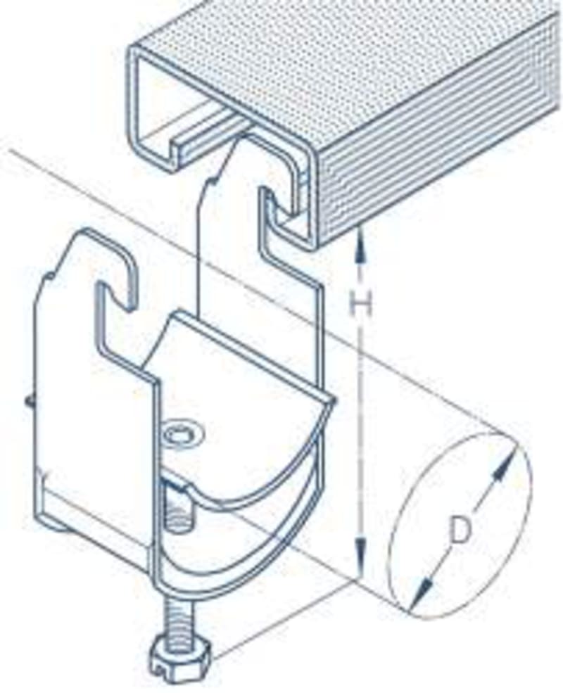 AC 60 Cable Clips 56-60mm (KABELHOLDER AC 60)