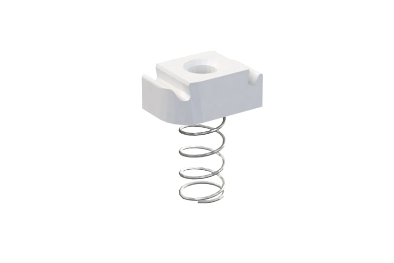 Wibe Group M6x16 Screw Set with M10 Spring Nut, Polyester Class 1 (M4829PC1)