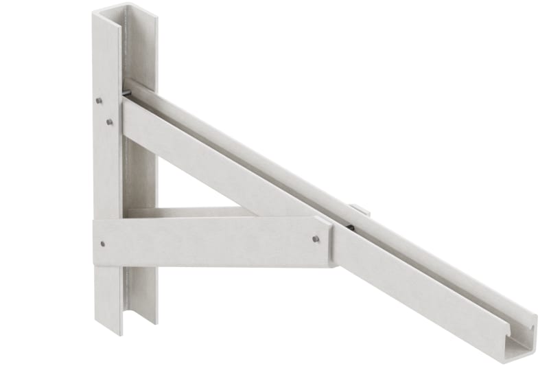 Reinforced Bracket 600 mm GRP PC1 (MCS4124PC1)