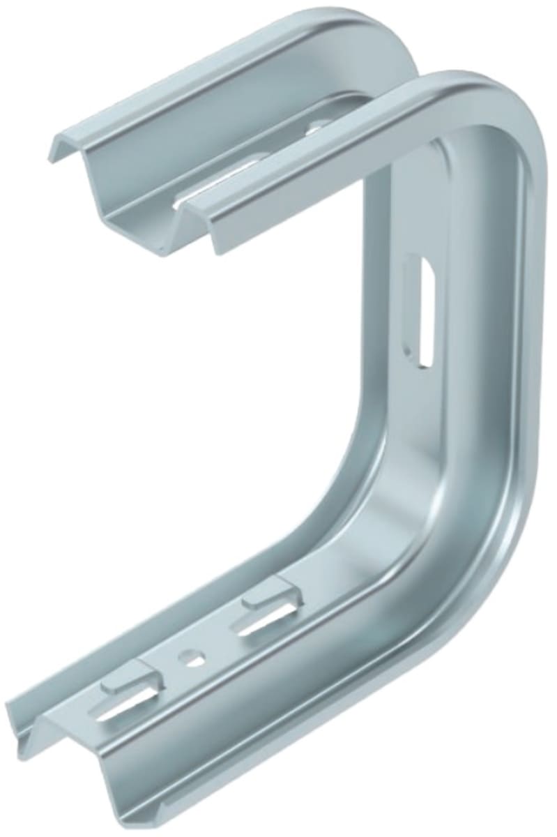 OBO Bettermann TP Wall and Ceiling Bracket for 100 mm Cable Tray, Galvanised (6365906)
