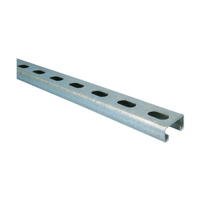 PROFILE RAIL, Perforated RYGG (C15L3000PG)