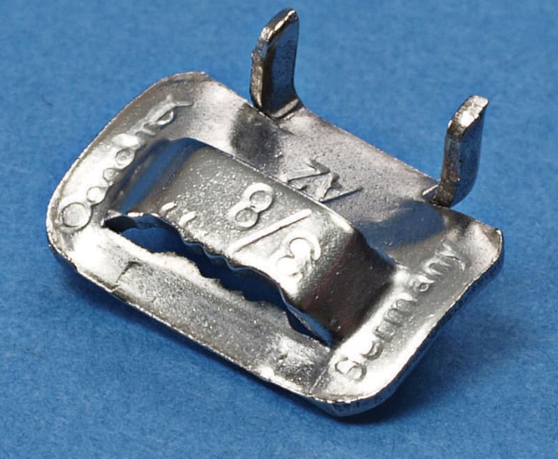 Castor Caddy BEI 16 stainless steel locking clip, 16 mm