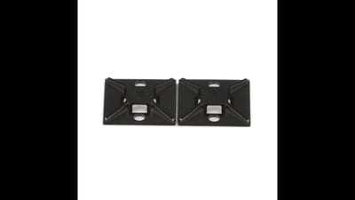 Cable Tie Mount Black WITH ADHESIVE 25,4X25,4mm