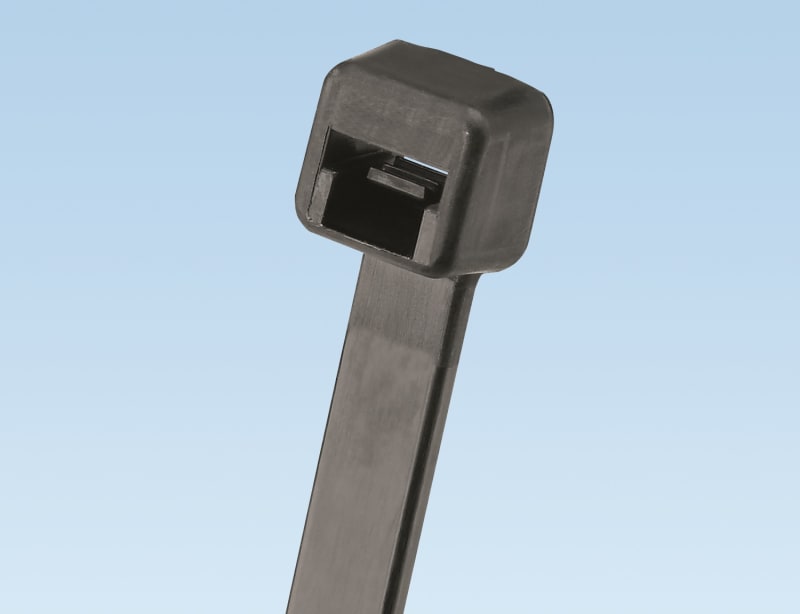 Cable tie plastic black 2,5X142MM (PLT1.5M-M0)