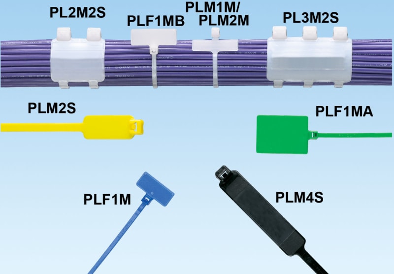 Cable TIE with sign NAT. 2,5X99MM (PLM1M-C)