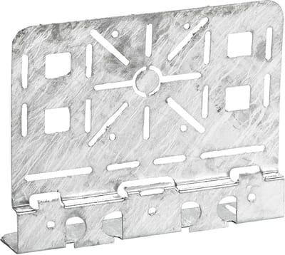 Mounting Plate W24/60 Perforated, Pre-Galvanized