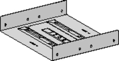 Wibe Support Beam / Joint W7/60-400 — Pre-galvanized steel (718448)