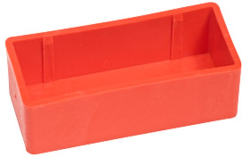 End Protection 28J plastic red (CSU794520)