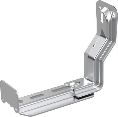 Wibe Group 783508 Adjustable Cantilever Arm W1860-500 White Painted Steel