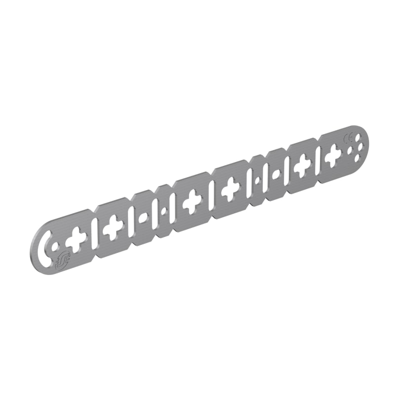 Wibe Flexible Connector W3-40 — Zinc-plated, white-passivated steel (CSU795136)
