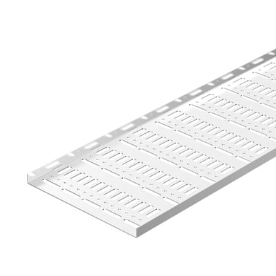 Mounting channel W4-50 1,96M Fzs white