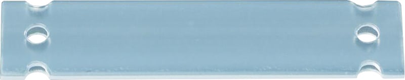 Hellermann 525-13703 Label Holder HC12, 12 x 70 mm, Transparent EVA (525-13703)