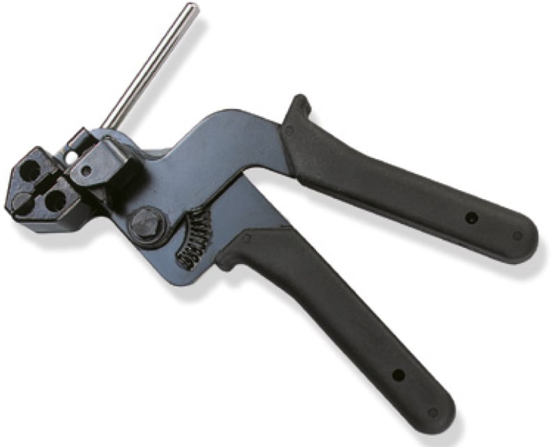 HellermannTyton KST-STG200 Manual Stainless Steel Cable Tie Tool 4.5-12.3 mm (KST-STG200-MET-BK/ML)