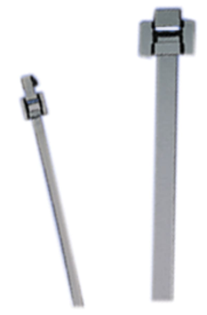 HellermannTyton MLT8SS10 Stainless Steel Cable Tie 230x10 mm SS316L (111-95080)