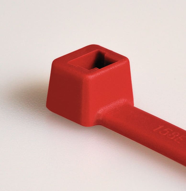 HellermannTyton T50R Cable Tie 200 x 4.6 mm Red PA66 (111-04804)