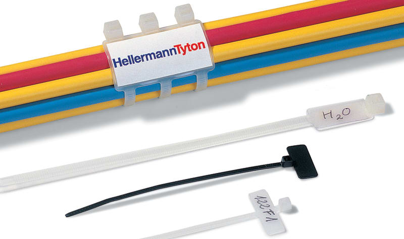 Cable tie with label plate Nat IT50R (111-85000)