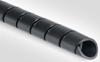 Spiral Wrap SBPE9 Black 30 m