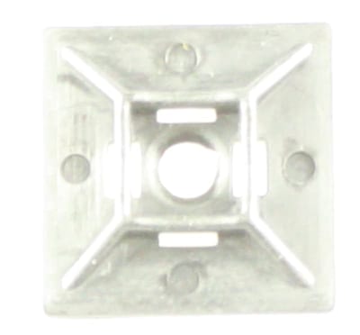 Fastening PLATE, White 19,2 X 19,2mm