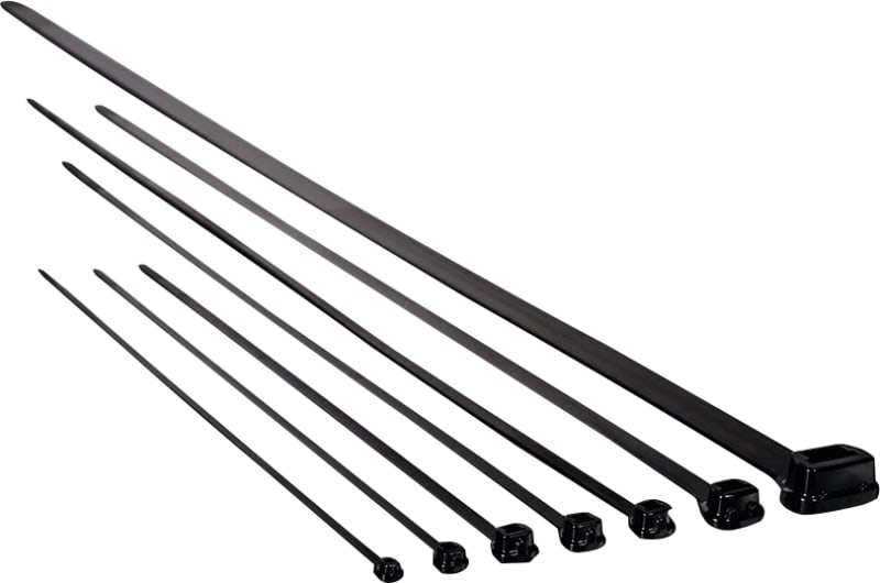 Cable Tie Black X80L 4.6 x 385 mm (108-00028)