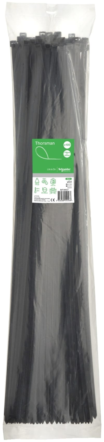 Schneider Electric Thorsman - cable tie - black - 8.8 x 780 mm IMT46927