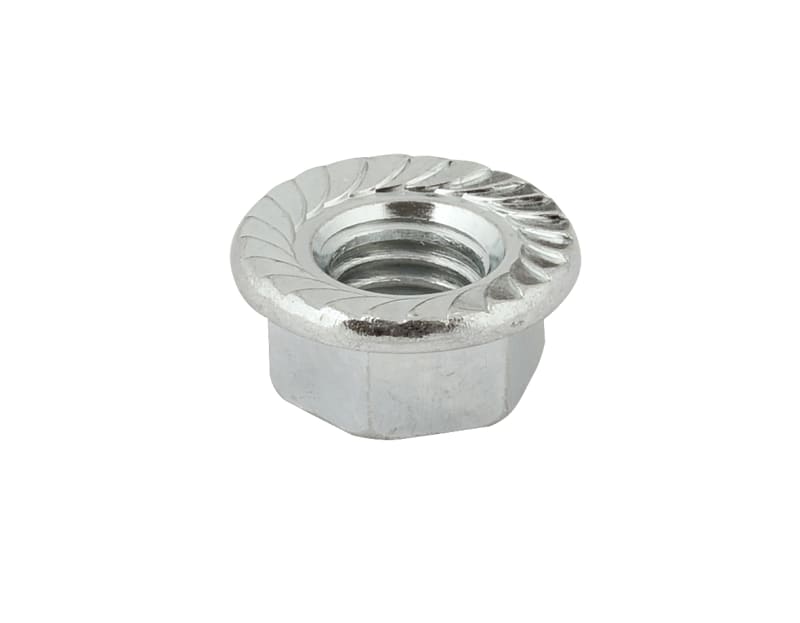 Nut M10 with flange Els