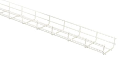 Wire Mesh Tray 120 White L=2,5M
