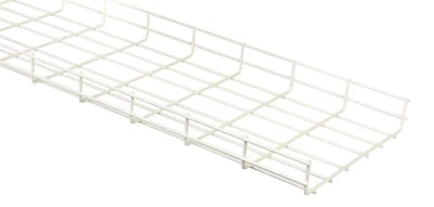 Wire Mesh Tray 300 White L=2,5M