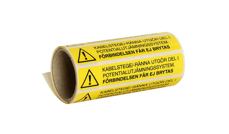Potensialmerker roll à 100 pcs