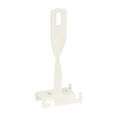 Bearing bracket 120-600 wire mesh tray White