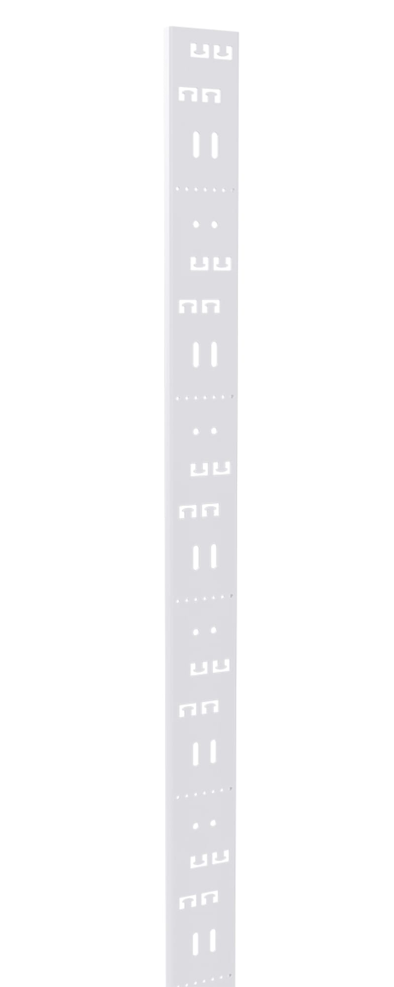 Mounting channel 75mm White L=2M MP-822V (MP-822 V)