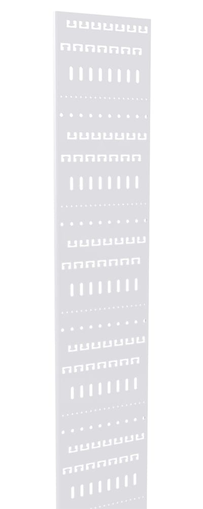 Mounting channel 200mm White L=2M MP-825V
