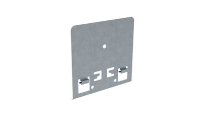 Fastening plate baner without hole Sendz