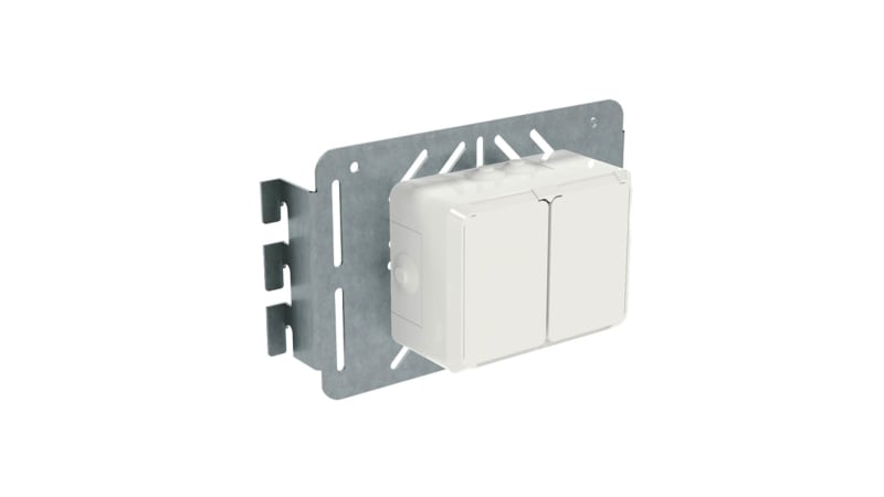 Fastening plate with junction box IP44 MP-739SG