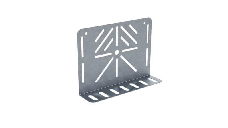 Fastening plate angle with hole Sendz