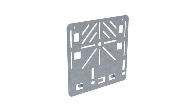 Fastening plate 180X175 hole Sendz MP-112S