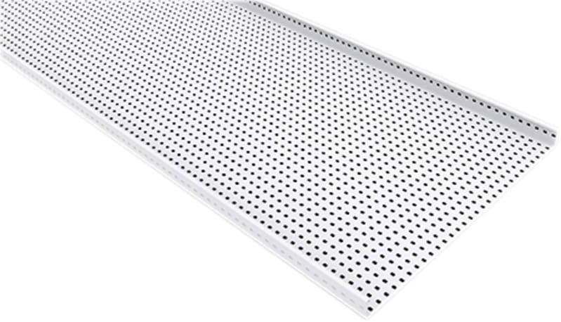 Cable Tray perf 600mm White 2M MP-3831V (1353017)