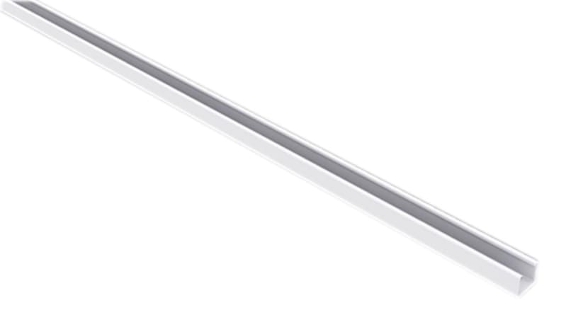 Cable Tray sealed 50mm White 3M