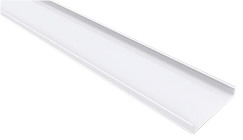 Cable Tray sealed 300mm White 2M