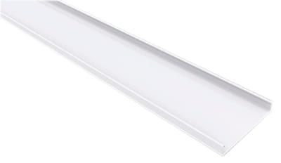 Cable Tray sealed 300mm White 2M