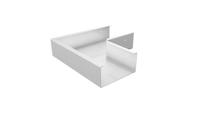 L-Branch 100mm rail White