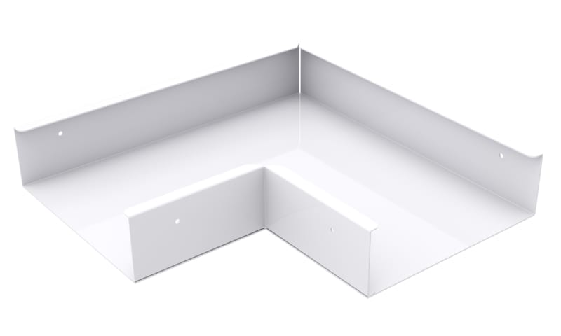 L-Branch 150mm rail White