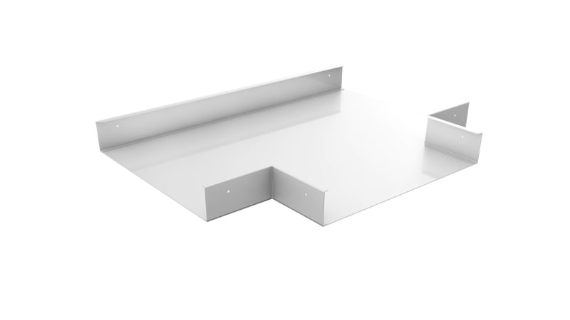 T-Branch 300mm rail White