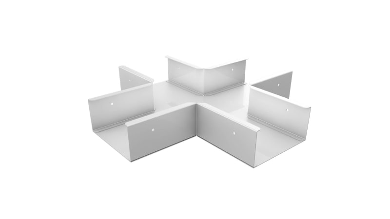 X-Branch 100mm rail White
