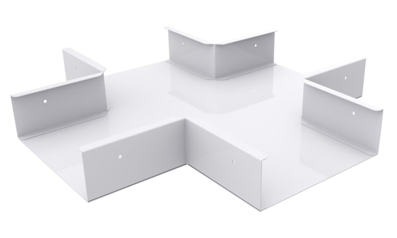 X-Branch 150mm rail White