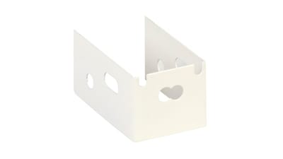 End fastener 50mm White