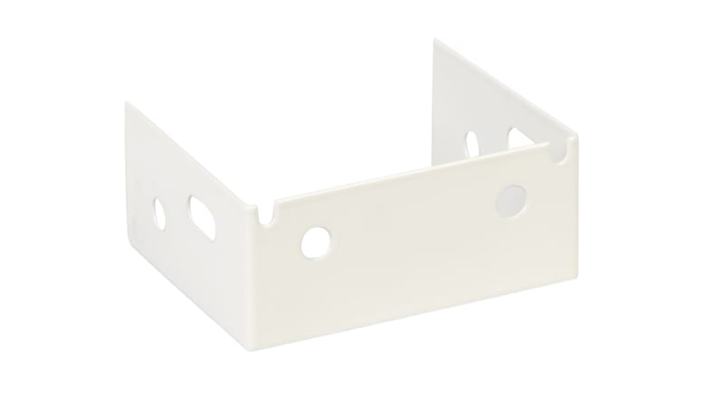 End fastener 100mm White