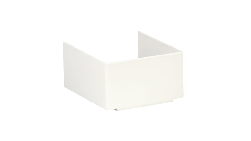 End cover 75mm White