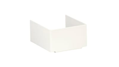 End cover 75mm White