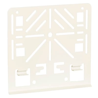 Fastening plate 180X167 hole White MP-955V