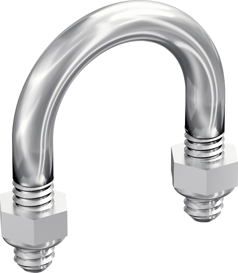 Wibe Clamp Set M6-20 Ø24 mm Stainless AISI316L (725587)
